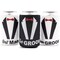 12 Pack Team Groom Neoprene Can Cooler Sleeves, Groomsmen Gifts Beer Cooler for 12oz Drinks